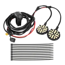 ​​LED Headlight Kit for 2019-2024 Yamaha Grizzly 90 ATV - Complete Left & Right Light Set with On/Off Switch (Easy Installation)​​