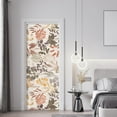 thumbnail image 3 of Idea4wall 2pcs Abstract Botanical Modern Leaf and Floral Design Earthy Tones Wall Murals, Removable Self-Adhesive Stick Wallpaper Large Wall Stickers for Home Decorative, 48"x108", 3 of 5