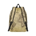 thumbnail image 2 of Yiaed Vintage World Map Print Backpack, Premium Laptop Backpack, Travel Backpack for Women, Lightweight Backpacks, Comfortable Back Pack-Small, 2 of 7