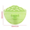 thumbnail image 3 of Wovilon Clip-On Rice Drainer Snap Sieve Pasta Sieve Easy To Clean Kitchen Sieve Rice Drainer Kitchen Gadgets Kitchen Tools, 3 of 9