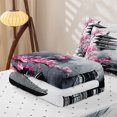 thumbnail image 5 of Erosebridal Ink Landscape Zipper Full Size Comforter Sets with Fitted Sheet and 2 Pillowcases,Cherry Blossom Fuji Mountain Print Zipper Bedding Set For Boys,Reversible,4 Pieces, 5 of 7