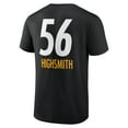 thumbnail image 3 of Men's Alex Highsmith Black Pittsburgh Steelers Team Wordmark Player Name & Number T-Shirt, 3 of 3