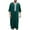 #119-Green, variant on Yaoyar Mens Middle Eastern Traditional Robe Mid Sleeve Round Neck Embroidered Men's Clothing Middle East Kaftan Saudi Arab Caftans Islamic Abaya Dress Dubai Robes