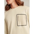 thumbnail image 3 of Bonobos Fielder Men's and Big Men's Fleece Crewneck Sweatshirt, Up to Size 3XL, 3 of 7