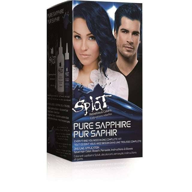 Couleur Saphir Pur Splat