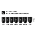 thumbnail image 4 of Juego De Dados Blossom  Impacto 1/2 Grandes Estandar Uso Pesado rojo, 4 of 5