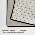 thumbnail image 3 of Washable Vintage Kitchen Mat 31"x20" Non Slip Soft Plush Low Profile Kitchen Rug, Distressed Medallion Oriental Style Sink Mat for Laundry Room Bedroom Office, 3 of 6