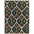 thumbnail image 2 of Trio Paxton Grey Multi Area Rug 5x7 Transitional Contemporary Design, 2 of 5