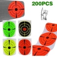thumbnail image 3 of 200pcs 3" Shooting Self Adhesive Targets Splatters Stickers Target set H6B6, 3 of 8