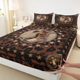 thumbnail image 3 of Manfei Western Shose Bed Sheets Set Queen Size, Texas Stars Bed Sheets Queen, Rustic Farmhouse Bedding Queen Size, Ultra Soft Bedroom Decor, 4 Pieces, 3 of 7