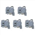 thumbnail image 1 of 5X Cerradura de Puerta para Lavadora Eww12732 Eww14912 Ewf10743 Accesorios para Interruptor de Cerradura de Puerta para Lavadora de Tambor, 1 of 5