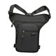 thumbnail image 1 of Riñonera para pierna, bolso de cadera, bolso de hombro, organizador, bolso de cintura para motocicleta. negro, 1 of 8