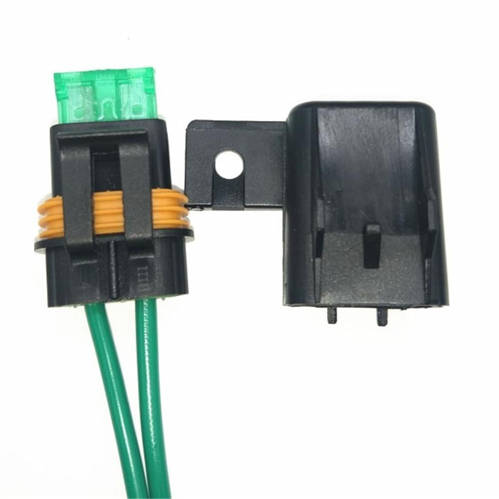 5x1 30A Medium Fuse and Waterproof Fuse Block Holder Copper Wire