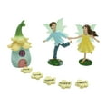 thumbnail image 2 of deevoka Fairy Figurine Decorating Crafts Resin Sculpture for Fireplace Indoor Desktop, 2 of 9