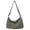 Green, variant on Women's Purple Canvas Hobo Bag - Medium, Adjustable Strap, 5 Pockets, Foldable, 15.4 Inch Laptop Compatible.