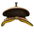 thumbnail image 3 of Resistance Youth Western Barrel Saddle – Leather, Floral & Basketweave Tooled, Lightweight Horse Saddle for Kids, 3 of 5