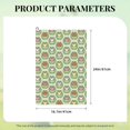 thumbnail image 4 of Kdxio Cute Chubby Frog Pattern Golf Towel (24" X 16") with Carabiner Clip - The Convenient Golf Cleaning Towel, 4 of 8