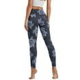 thumbnail image 2 of Renewold Sea Turtle Dark Blue Yoga Pants with Pockets for Women Full Length Lounge Leggings High Waist Tummy Control Running Pants Activewear Stylish Womens Leggings, S, 2 of 8