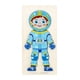 thumbnail image 1 of Bloques de rompecabezas de madera para aprendizaje preescolar para niños pequeños de 1 año Astronauta, 1 of 6