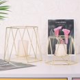 thumbnail image 3 of Candelero Ligero Del Té Del Diseño Geométrico 3D, Candelero De Tealight De Celebración Del Aniversario Del Acontecimiento De S Baoblaze Candelabro Candelabros de hierro, 3 of 8