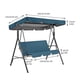 thumbnail image 2 of Funda de Repuesto para Silla de Patio - Protector Solar Grande para 3 Asientos, Plegable, de Poliéster 210D, Resistente Al Agua y a Los Rayos Uv., 2 of 4