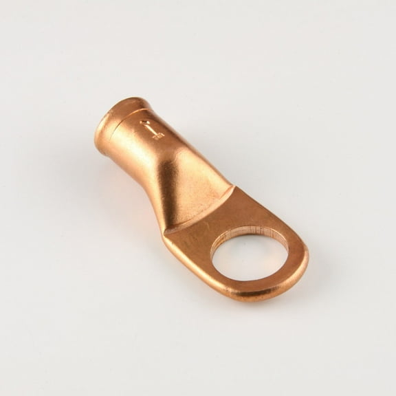 1 Ga. 1/2" Stud Copper Lugs - (Pack of 10)