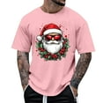 thumbnail image 1 of Tops para hombre, blusas y camisas de manga corta con cuello redondo para hombre, camiseta informal con cuello redondo y estampado para hombre, blusa de manga corta, blusa de poliéster para hombre, 1 of 4