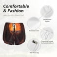 thumbnail image 4 of Balery Tree Hollow Meditating Giraffe Pantalones cortos deportivos para mujer con forro y dos bolsillos, elásticos, para entrenamiento, gimnasio, yoga-XX-Large, 4 of 7