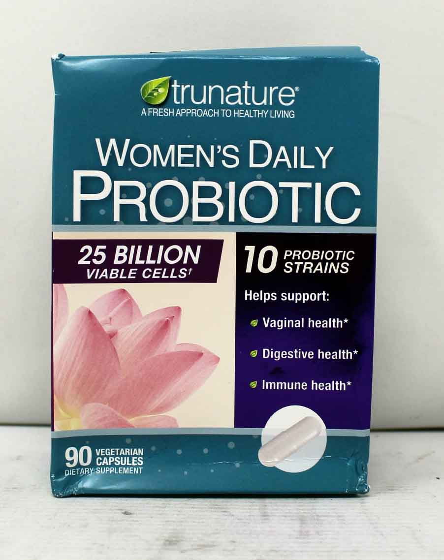 TruNature Womens Daily Probiotic 25 Billion Cells 90 Count