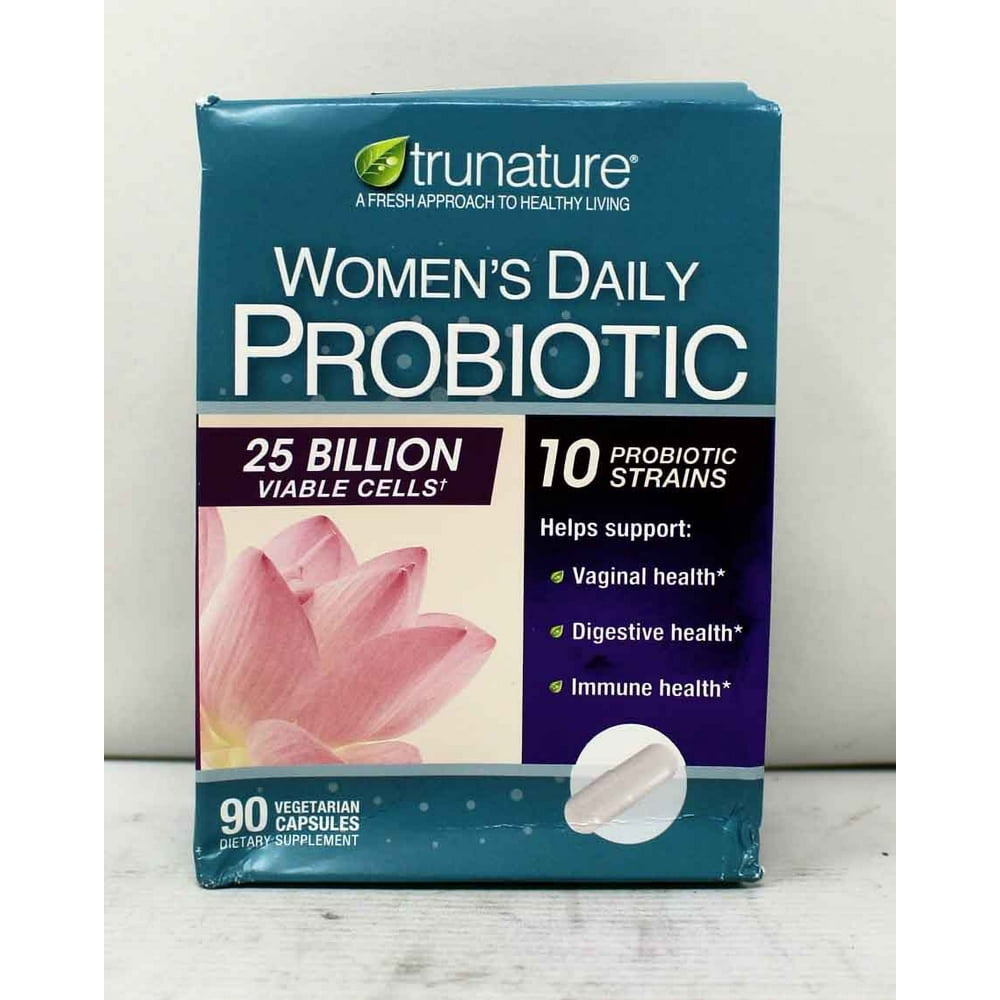 TruNature Womens Daily Probiotic 25 Billion Cells 90 Count