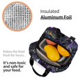 thumbnail image 3 of Graphic Lunch Tote, High-Capacity Insulated Meal Bag for Work, Reusable Thermal Cooler for Men and Women, Leakproof Adult Lunch Carrier, 3 of 6