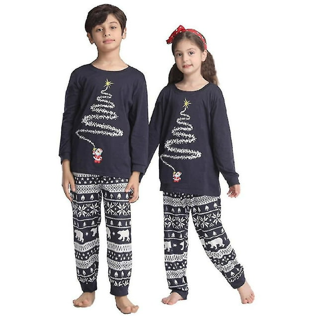 Conjuntos de pijamas navideños a juego para la familia, ropa de dormir navideña, trajes para dormir