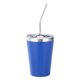 thumbnail image 1 of Vasos de acero inoxidable para niños con tapas a prueba de derrames, pajitas y fundas de silicona, 12 oz, sin BPA, aislados, para bebidas frías y calientes, 1 of 5