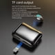 thumbnail image 5 of Auriculares inalámbricos Bluetooth TWS con linterna LED Auriculares con cancelación de ruido Auriculares para llamadas manos libres Compatible con entrada de tarjeta TF Reproductor de MP3 con estuche, 5 of 8