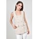 thumbnail image 4 of Chaleco Tweed Roman Fashion /Juvenil, 2435 (Beige) beige M, 4 of 5