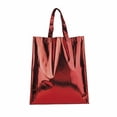 thumbnail image 2 of Paquete 70 piezas Bolsa metalizada non woven con fuelle rojo 40 x 45 x 10, 2 of 4