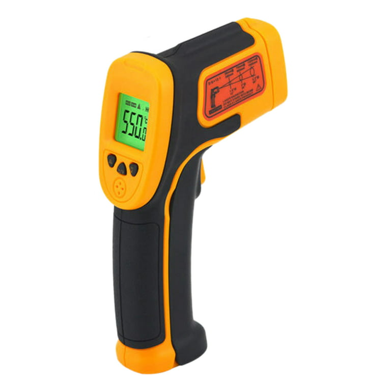 Infrared Thermometer Digital Temperature Gun for Cooking Non Contact  Electric Laser IR Temp Gauge Home Repairs Handmake 