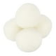 thumbnail image 1 of Uxcell 4 Paquetes de Pelotas de Secadora, Pelotas de Secadora de Lana de 1.6 Pulgadas para Ropa, Blancas, 1 of 5