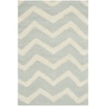 thumbnail image 2 of SAFAVIEH Cambridge Leon Geometric Wool Area Rug, Gray/Ivory, 2'6" x 4', 2 of 7