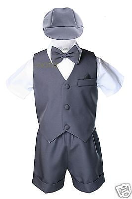 infant gray suit