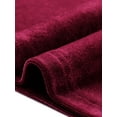 thumbnail image 5 of DARING DIVA Women's Vintage Velvet Cowl Neck Lantern Sleeve Blouses XL Wine Red, 5 of 6