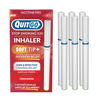 QuitGo Quit Smoking Aid Oxygen Inhaler + Soft-Tip Smokeless Inhaler for Oral Support Habit Replacement When You Want to Quit Smoking (Fresh Mint 6 Count)