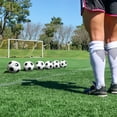 thumbnail image 2 of GoSports Classic Soccer Ball 6 Pack - Size 4 - with Premium Pump and Carrying Bag, 2 of 6