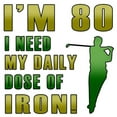 thumbnail image 2 of CafePress - 80Th Birthday Golf Humor Mug - 11 oz Ceramic Mug - Novelty Coffee Tea Cup, 2 of 4