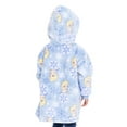 thumbnail image 5 of Disney Frozen Elsa Toddler Girl Super Soft Snugit Hoodie, Sizes 12 Months-5T, 5 of 8