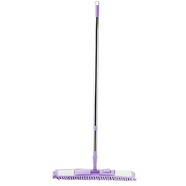 Rbaofujie Floor Mop Lazy Flat Mop Household Wet and Dry Mop Suitable for Mopping The Floor Or Wiping The Car Dry Mop