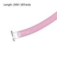 thumbnail image 2 of Uxcell 26 Yards Mesh Tube 3/8 Inch Decor Tubing Flex for Wreath,DIY Craft Pink, 2 of 3