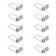 thumbnail image 4 of BRIGHTFUFU 10pcs Trumpet Watergate Key Springs Drain Clique Trumpet Accesorios (Plata), 4 of 7
