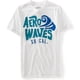 thumbnail image 1 of Aeropostale Aero Waves Camiseta gráfica para hombre, blanca, extra pequeña, 1 of 1