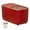Red, variant on Rice Container Cereal Dispenser Airtight Dry Food Storage For Cat Food Flour Pasta Grains 15kg Capacity Plastic In Red